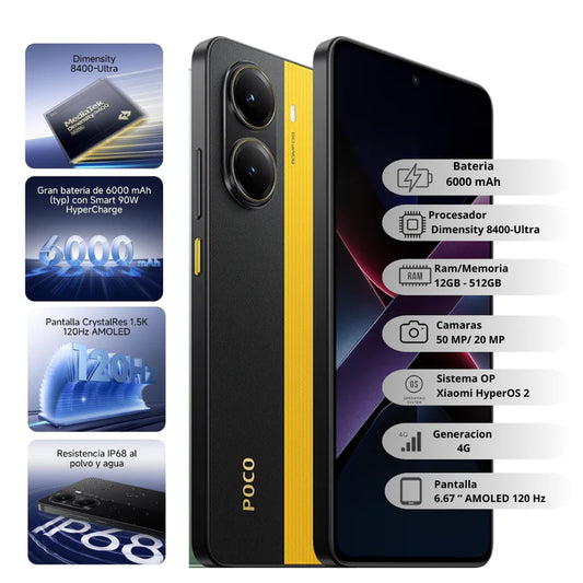 XIAOMI POCO X7 PRO 5G 512GB/12GB